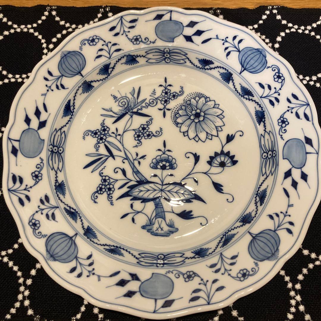 マイセン　ブルーオニオン　25センチ　MEISSEN ③