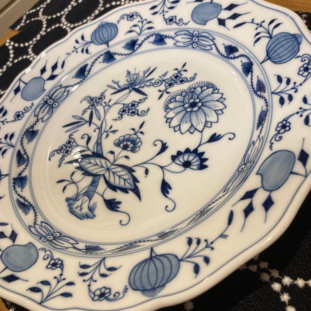 マイセン　ブルーオニオン　25センチ　MEISSEN ③