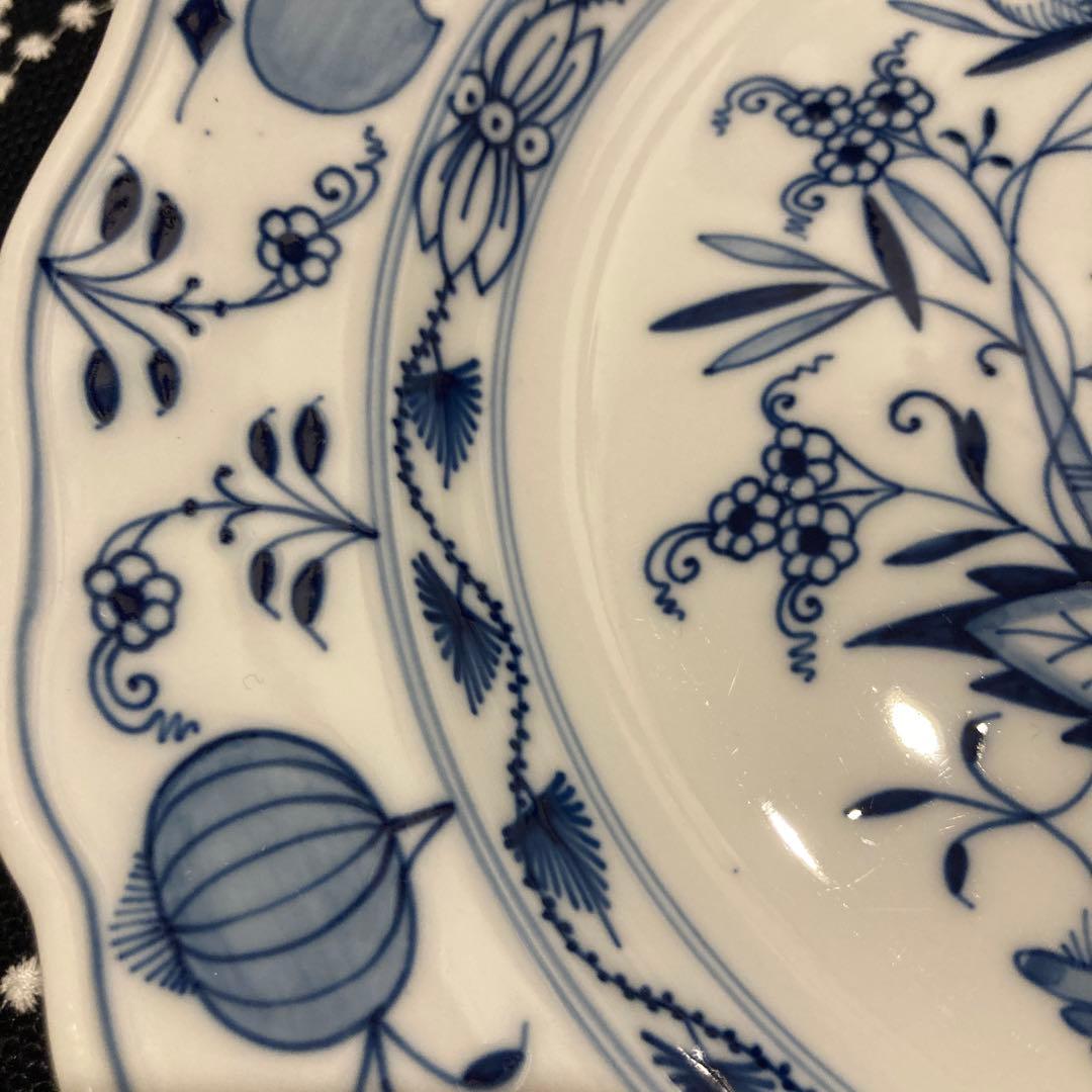 マイセン　ブルーオニオン　25センチ　MEISSEN ③