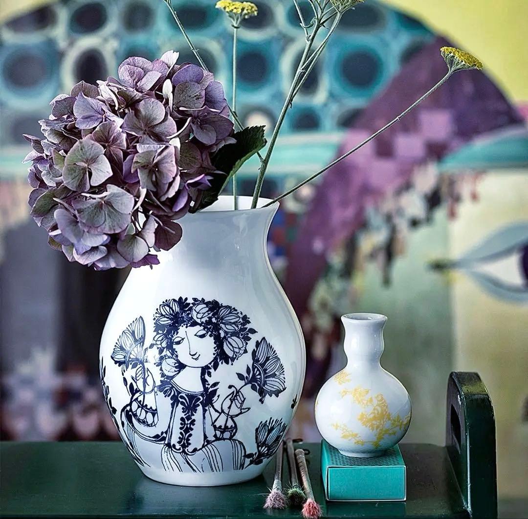 Bjørn Wiinblad ビヨン・ヴィンブラッド　フラワーベース アメリア