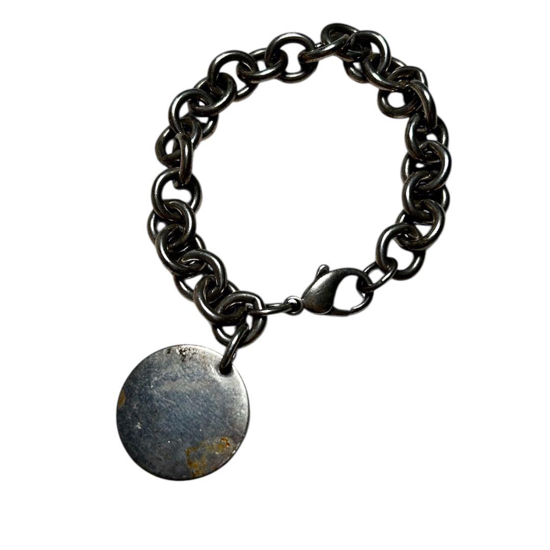 【mh/11.12/25】Tiffany & Co.シルバーチェーンブレスレット