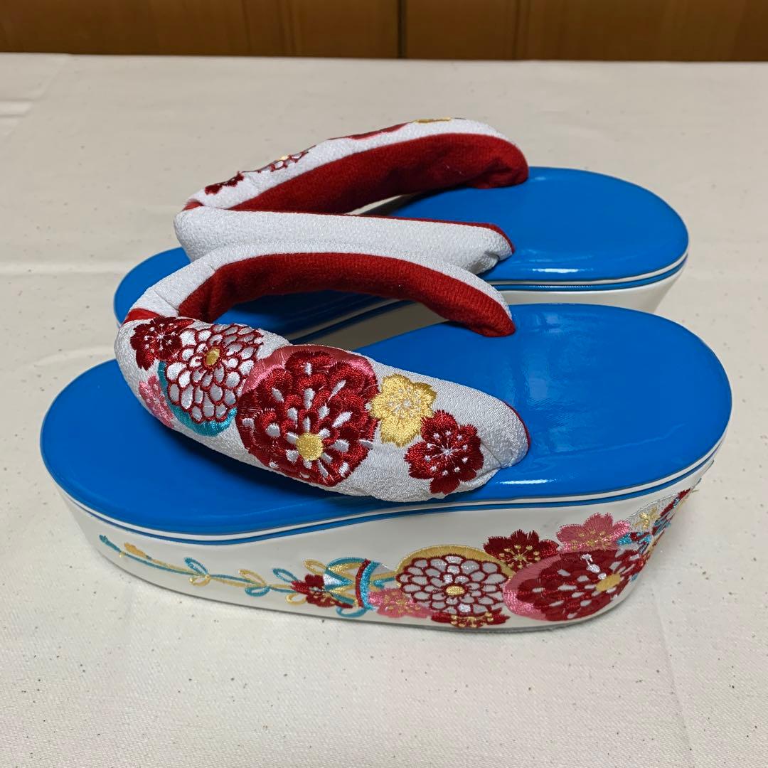 成人式　厚底草履