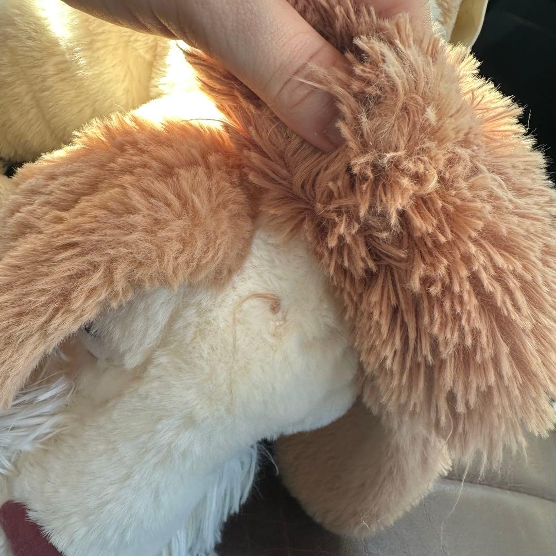 【中古】ジブリパーク　ヒン　特大ぬいぐるみ