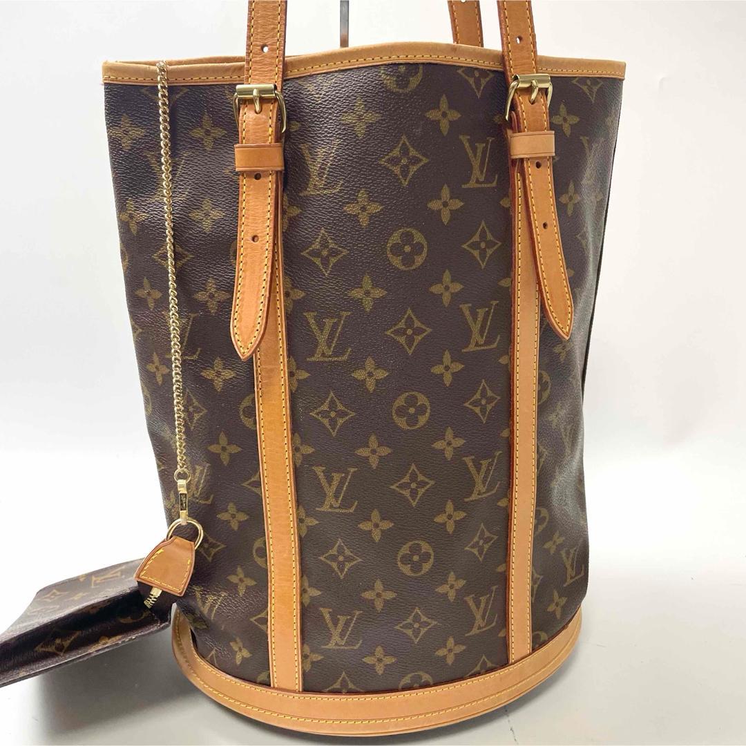 miya1225ルイヴィトン　モノグラム　バケットGM バケツ　トート