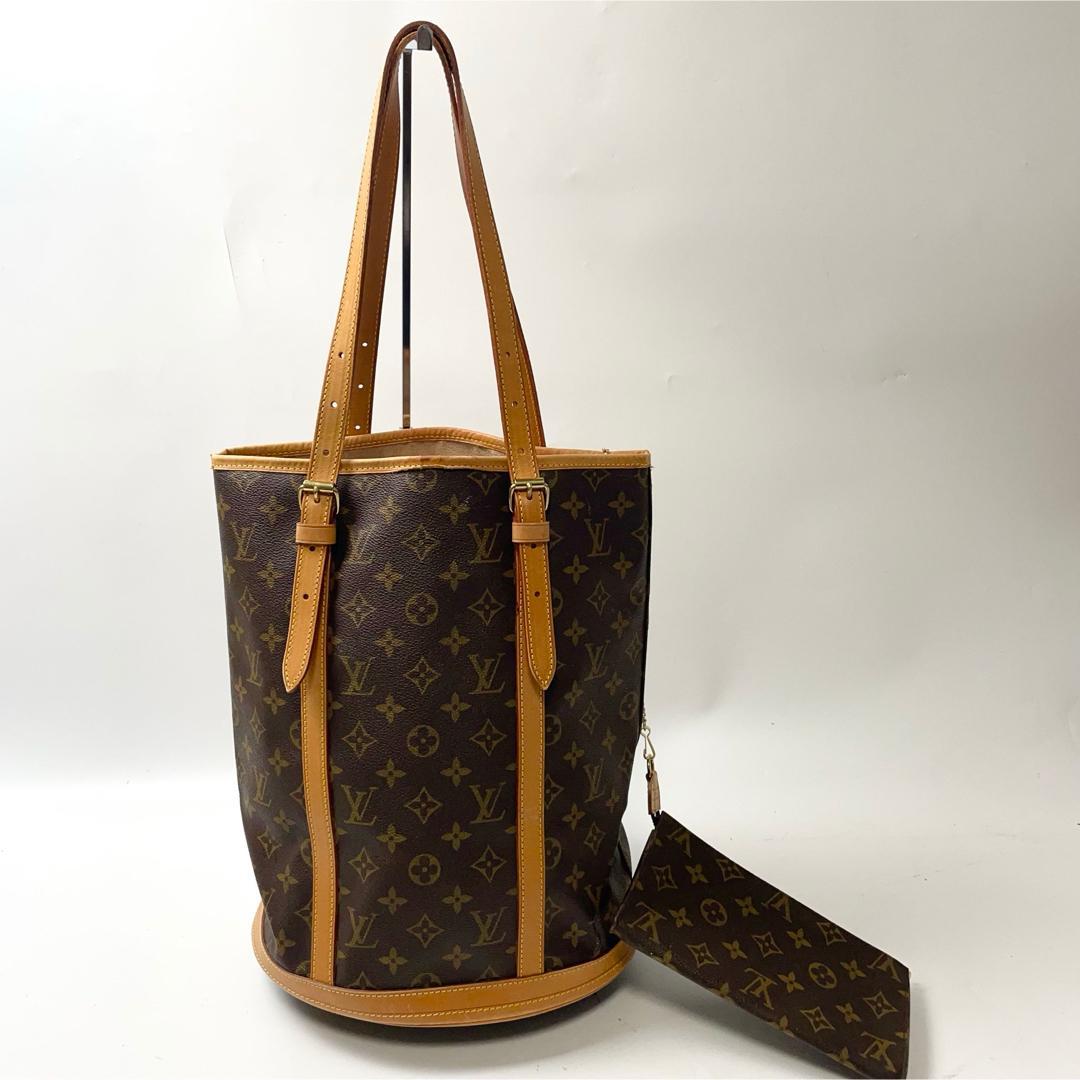 miya1225ルイヴィトン　モノグラム　バケットGM バケツ　トート