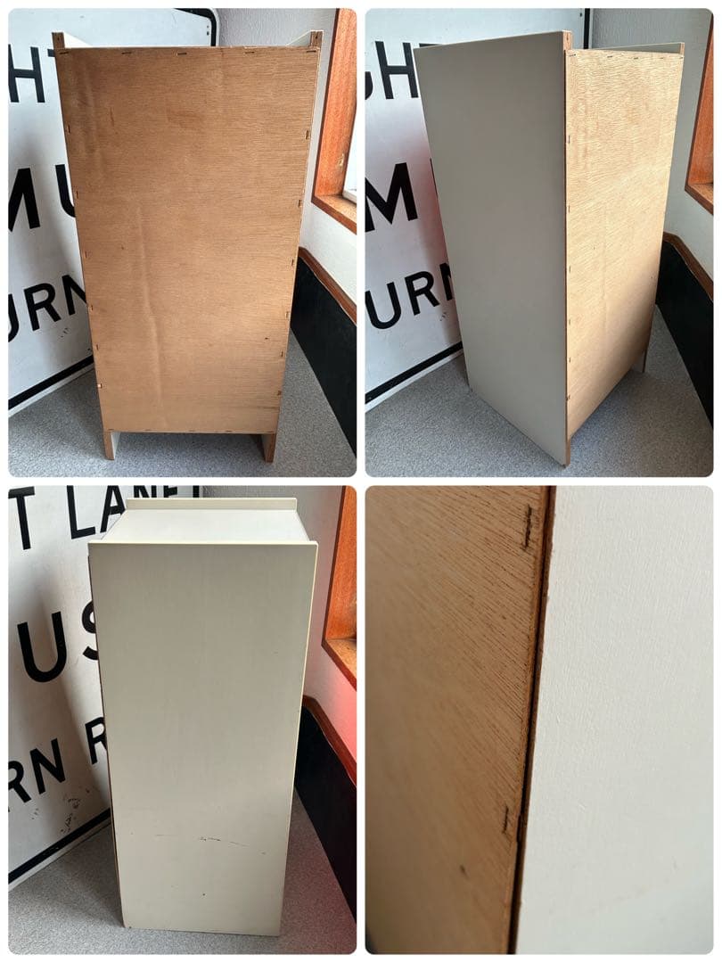 昭和レトロ　当時物　5段チェスト　引き出し　収納　オレンジ　レトロポップ　タンス