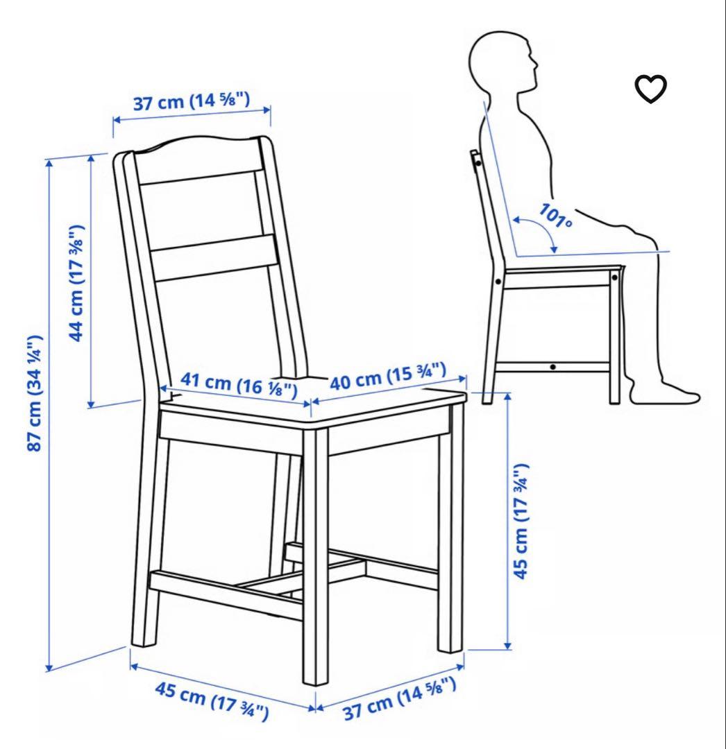 IKEA HÄGERNÄS ヘーゲルネス テーブル＆チェア3脚