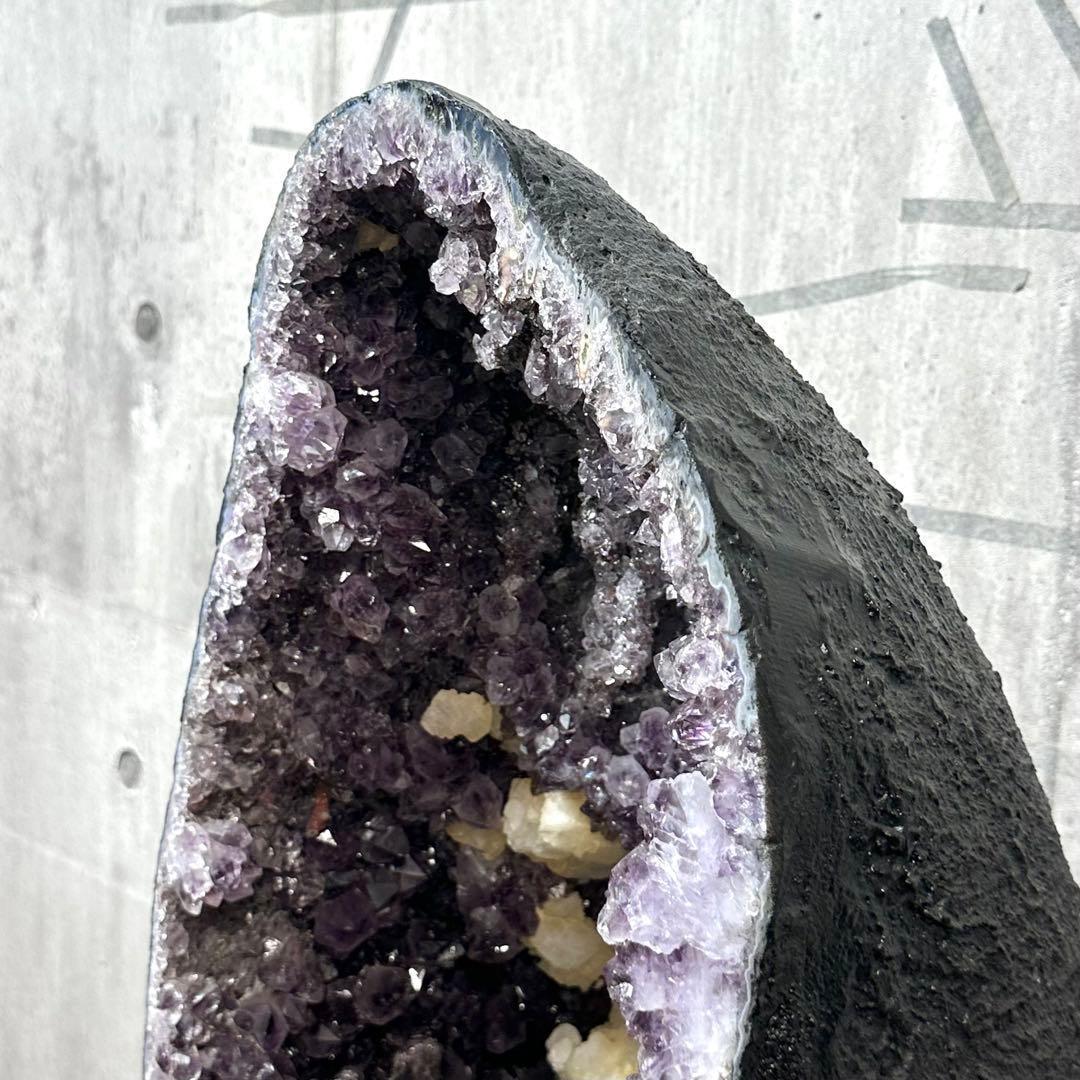 ⭐️35kg⭐️超巨大アメジストドーム クラスター 紫水晶　44cm×29cm