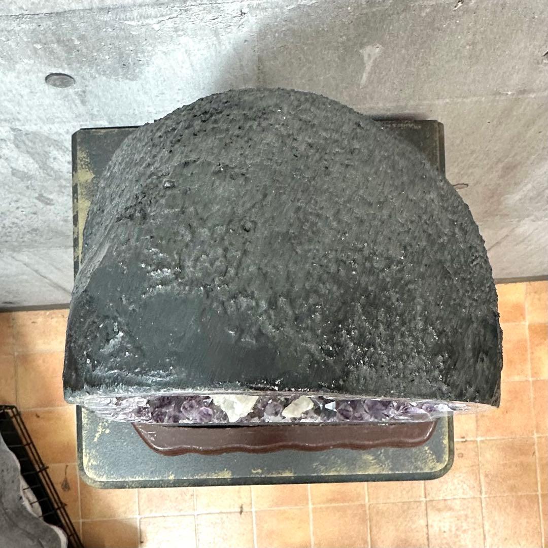 ⭐️35kg⭐️超巨大アメジストドーム クラスター 紫水晶　44cm×29cm