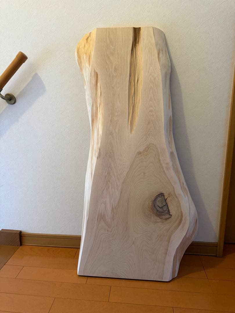 天然ひばの一枚板天板