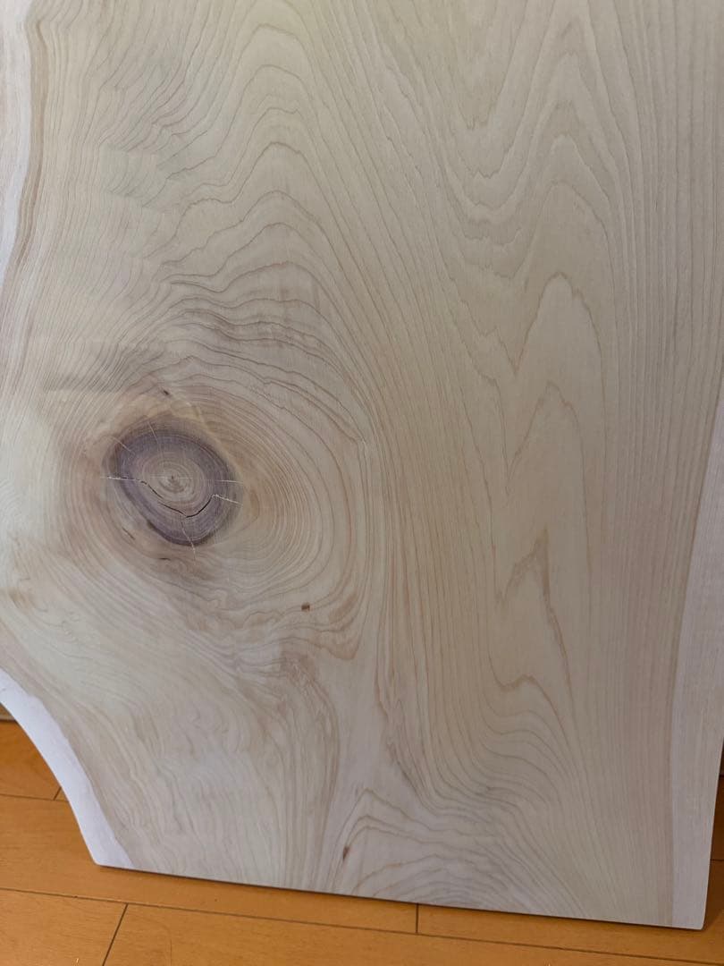 天然ひばの一枚板天板