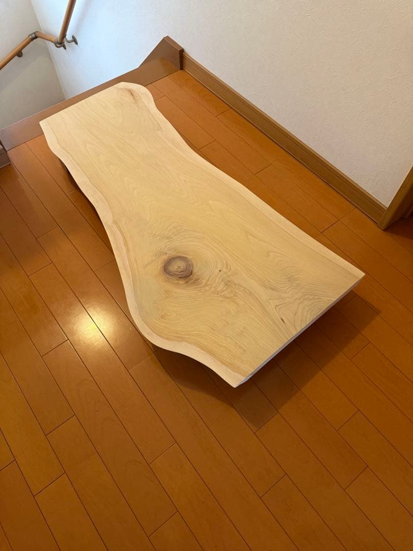 天然ひばの一枚板天板