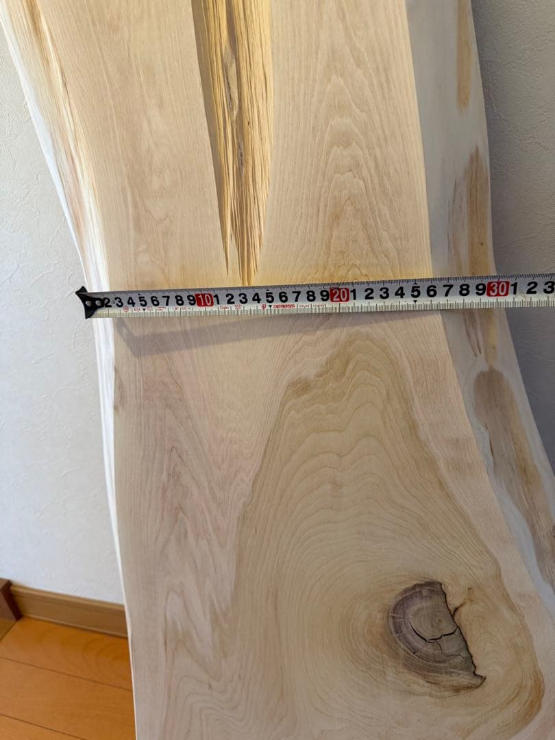 天然ひばの一枚板天板