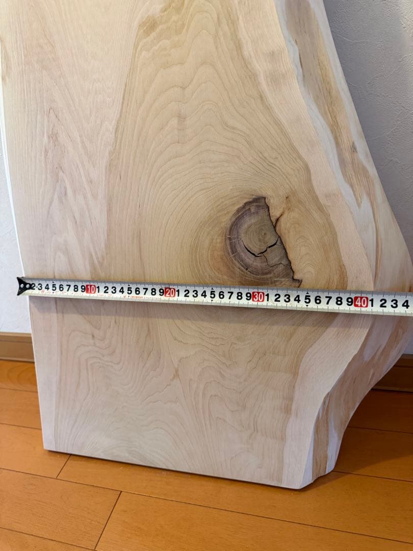 天然ひばの一枚板天板