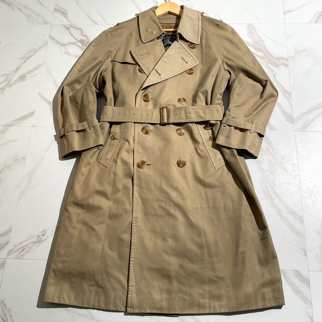 【美品/ライナー/L】BURBERRYS バーバリー トレンチコート ベージュ系