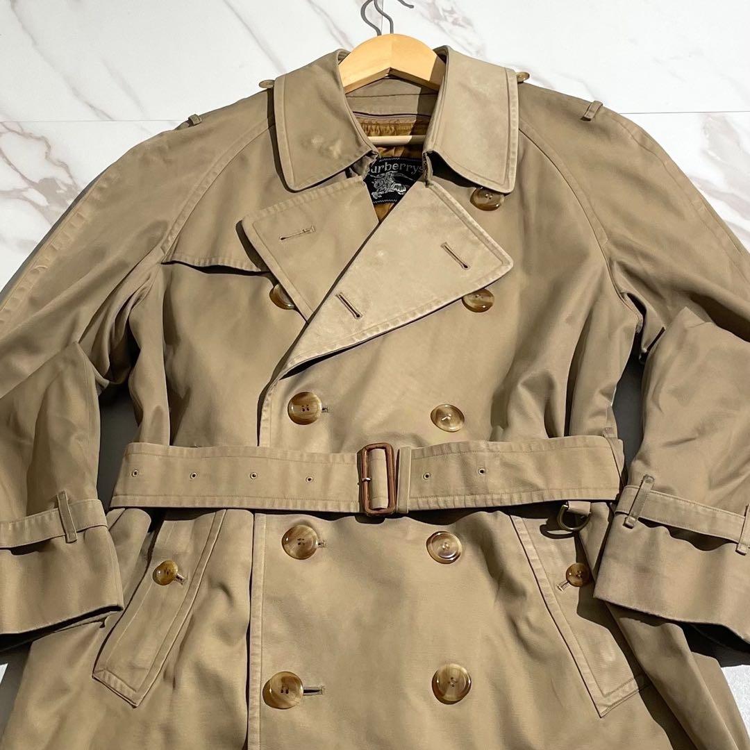 【美品/ライナー/L】BURBERRYS バーバリー トレンチコート ベージュ系