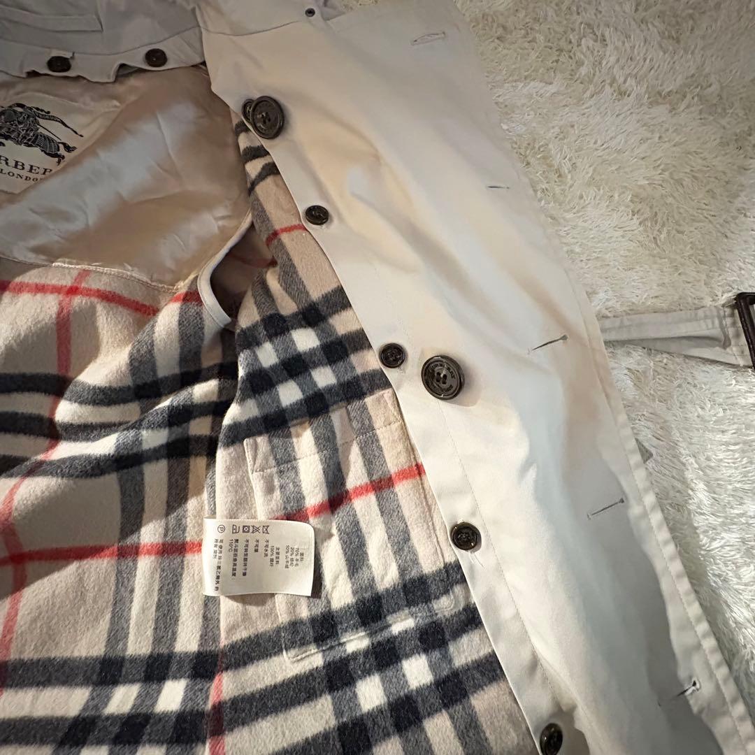 バーバリーロンドン トレンチコート ノバチェック ライナー ベージュ