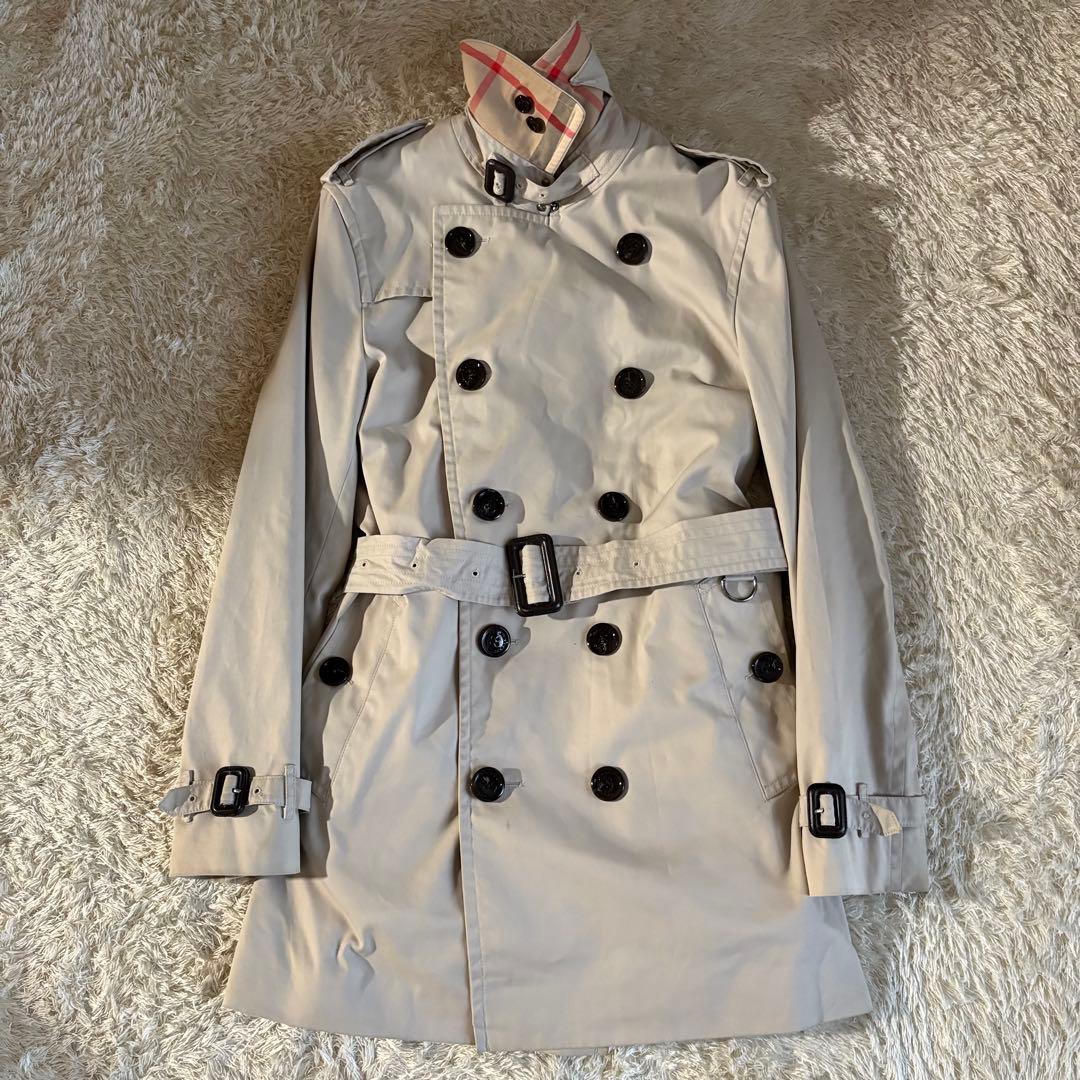 バーバリーロンドン トレンチコート ノバチェック ライナー ベージュ