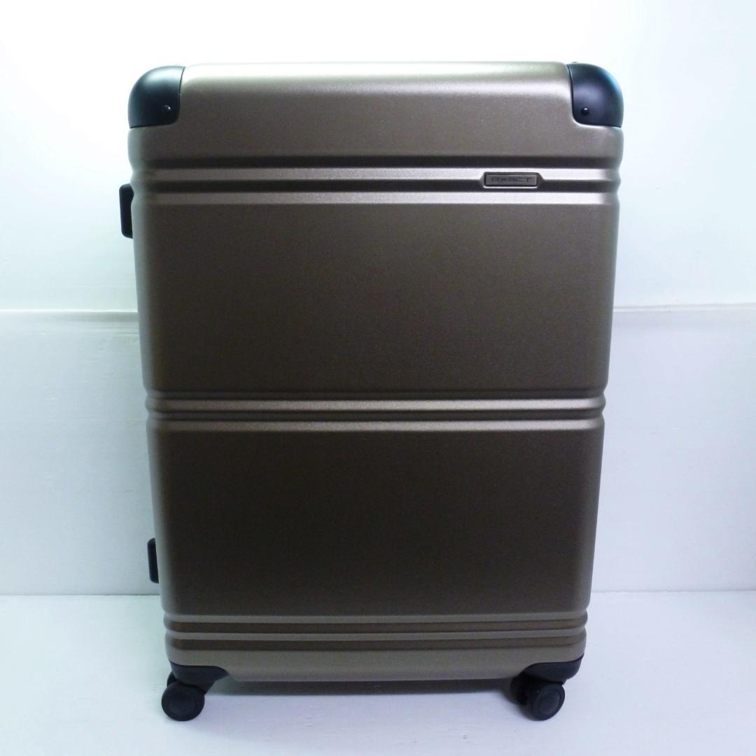 ACE exact ハードボディ スーツケース 75-89L ブロンズ