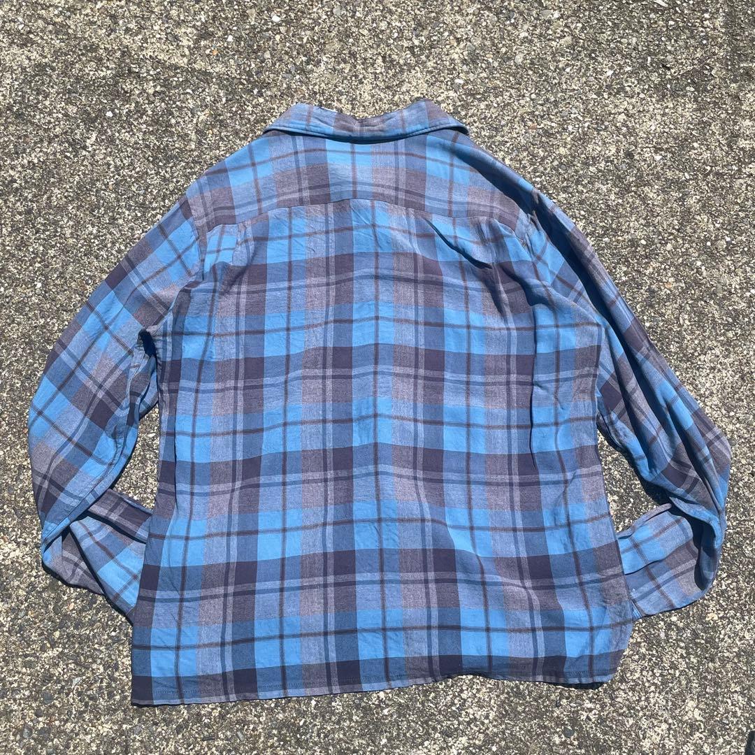 60’s Unknown Ombre Rayon Shirt 襤褸