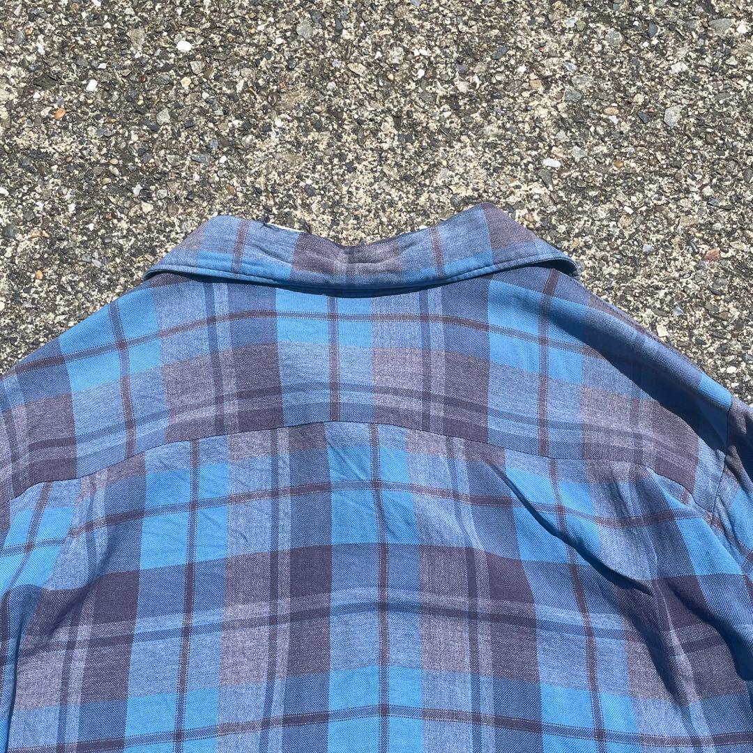 60’s Unknown Ombre Rayon Shirt 襤褸