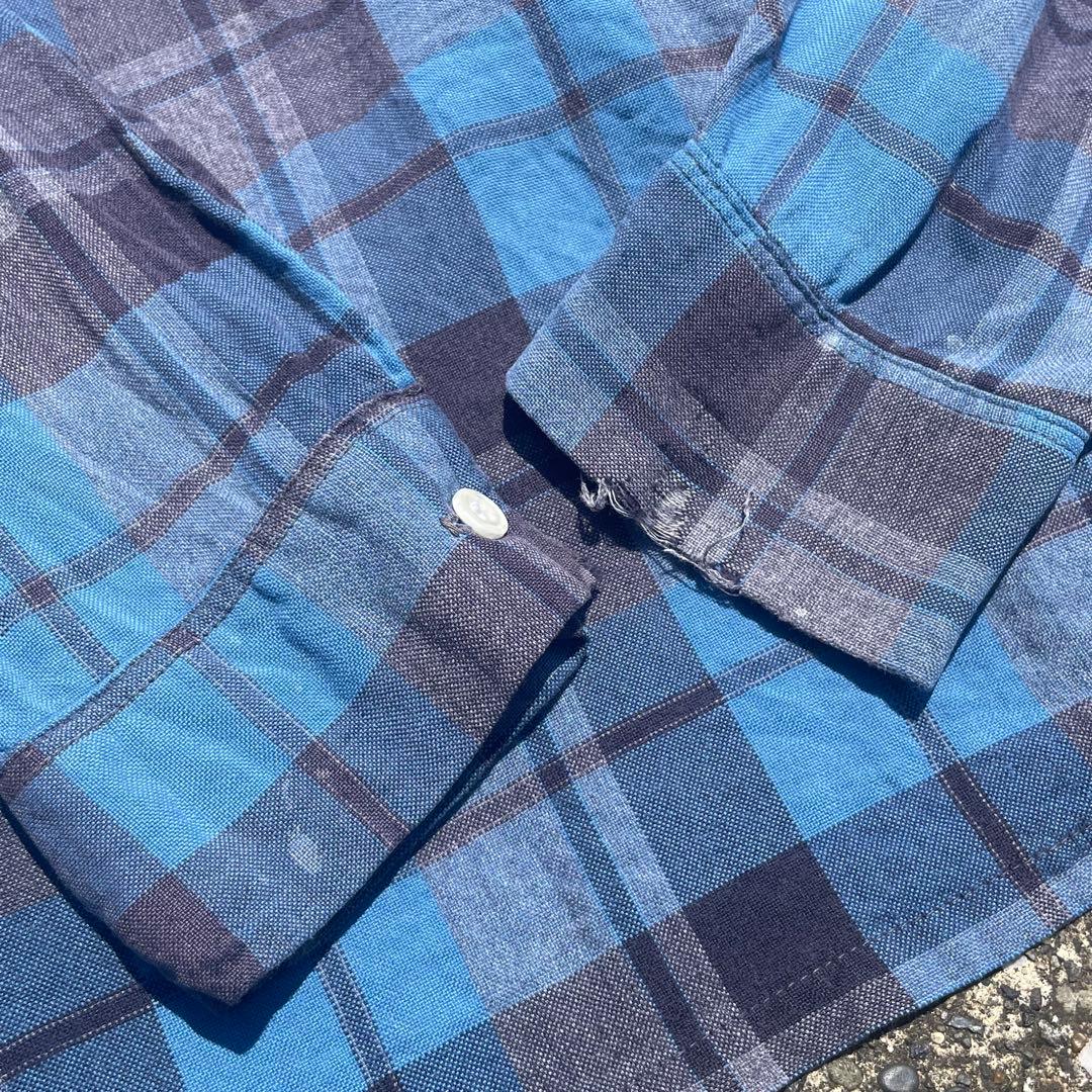 60’s Unknown Ombre Rayon Shirt 襤褸