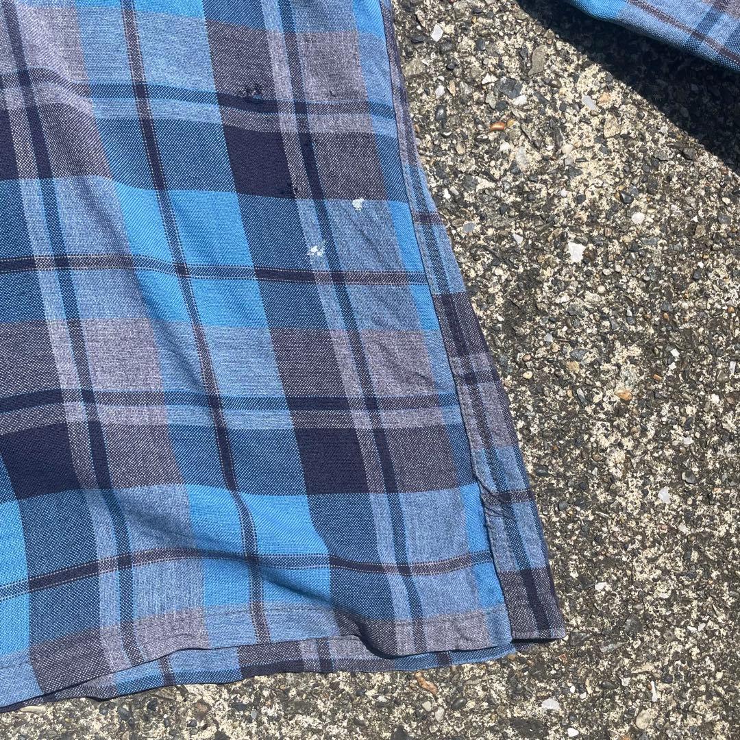 60’s Unknown Ombre Rayon Shirt 襤褸