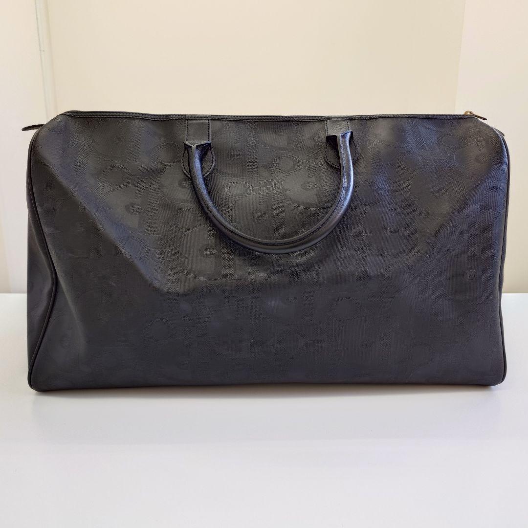 Dior ボストンバッグ トロッター ゴールド金具 トラベル ヴィンテージ
