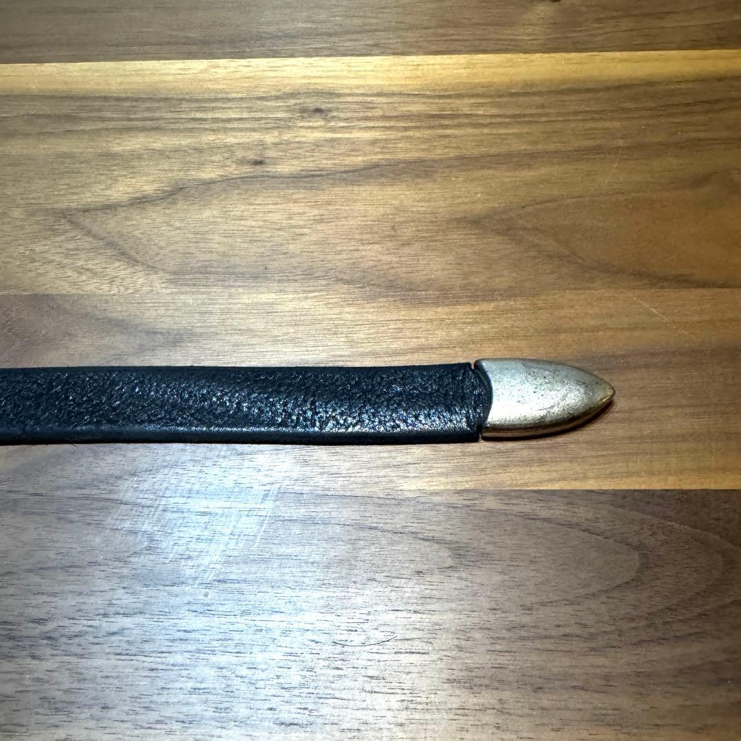 OUR LEGACY アワーレガシー 2CM BELT / BLK 80