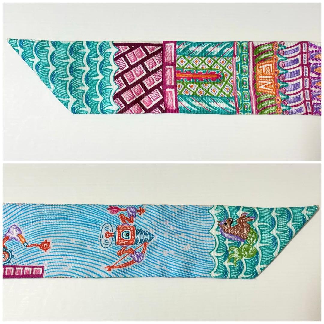 【早い者勝ち！】HERMES ツイリー スーパーシルククエスト マルチカラー