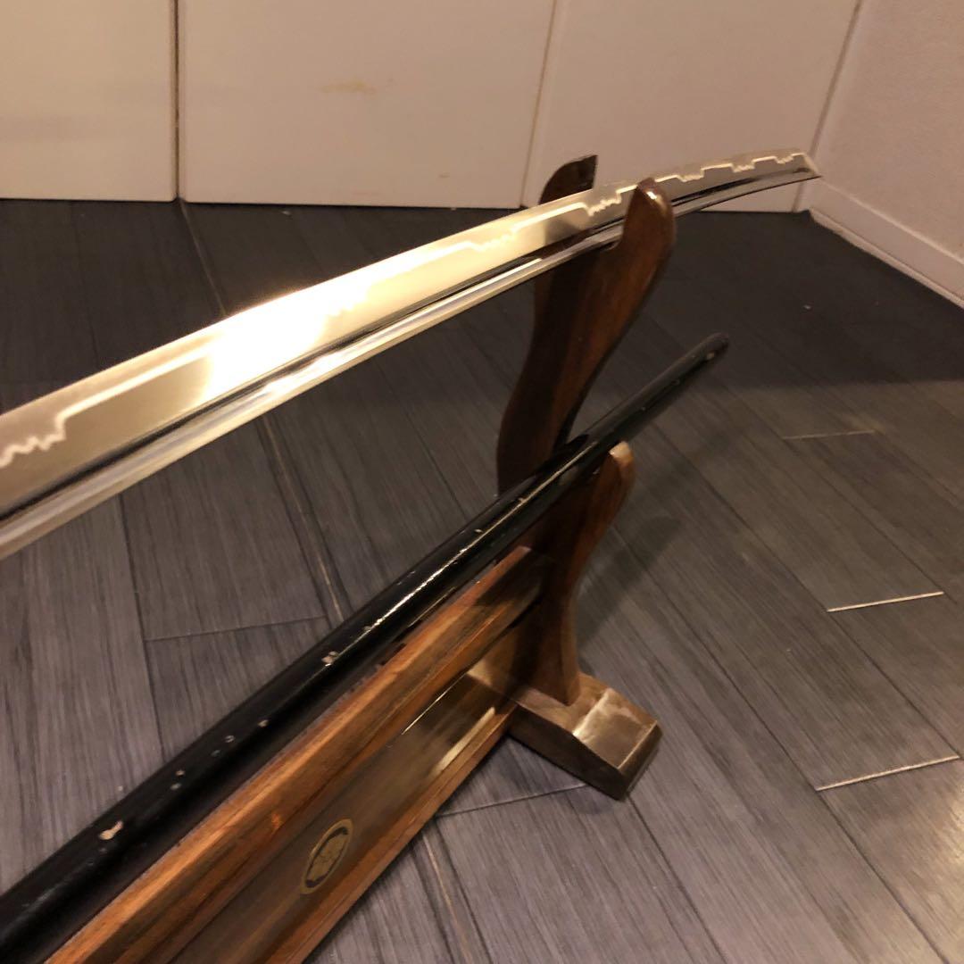 高級模造刀　居合刀　樋入り刀身　茶拵え　亜合金刀身