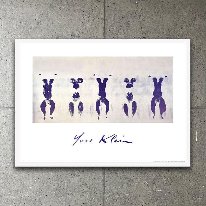 額装済/324/ 1997（イヴ クライン）/ポスター