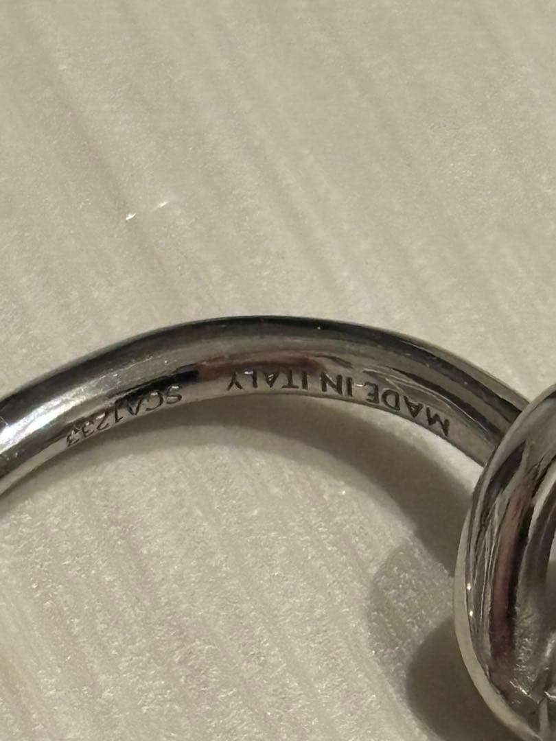 CELINE シルバー ピアス 片耳