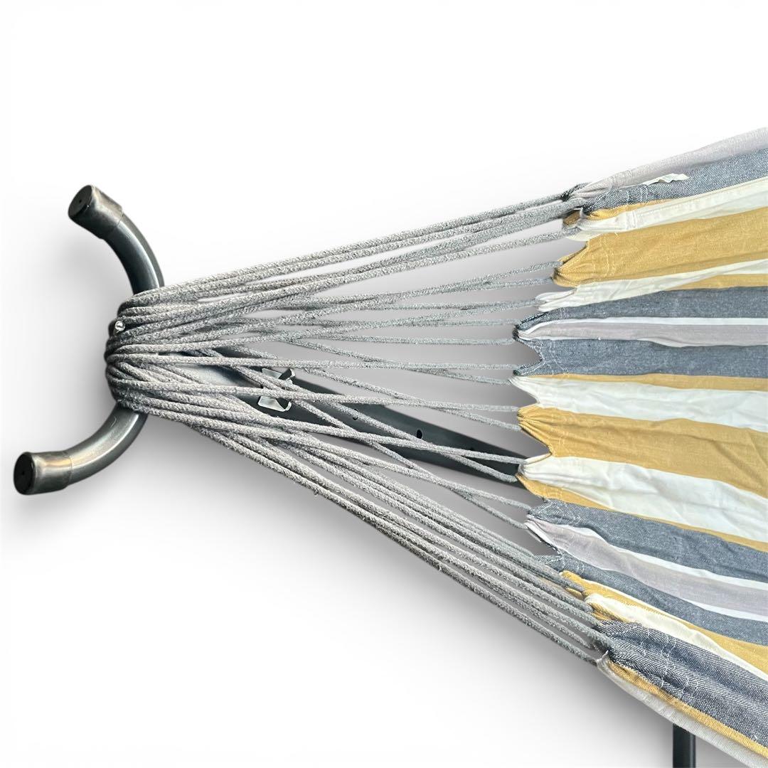 【美品】Vivere ビブレ自立式ハンモック ダブルサイズ　デザートムーン