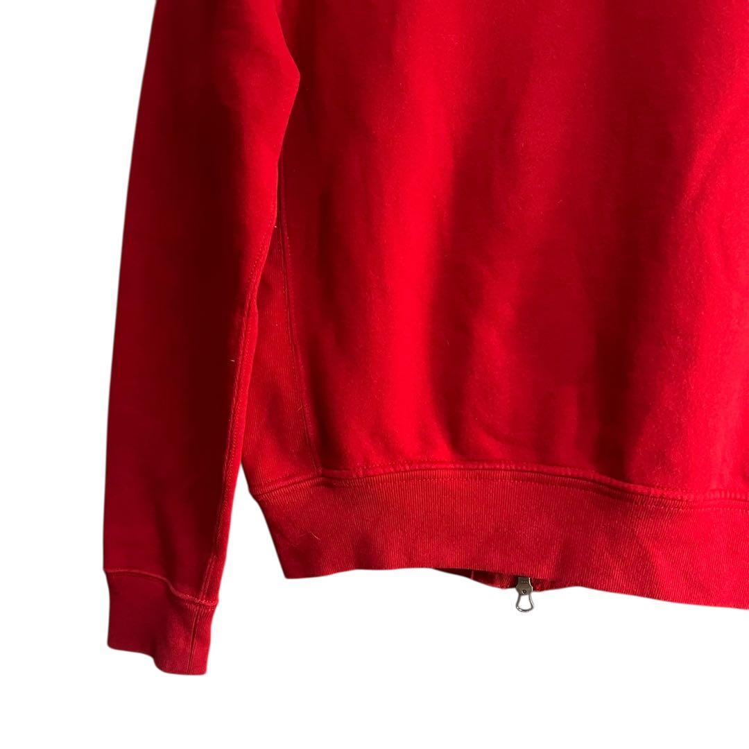 ポロラルフローレン ダブルジップパーカー ビッグポニー フルジップ レッド 美品