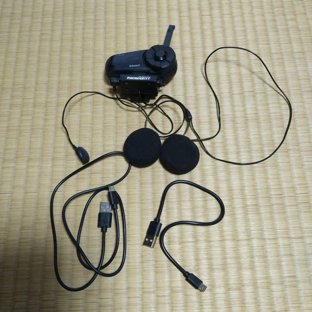 オージーケーカブトKAMUI3エテルノブラックブルー XLサイズ❰インカム付き❱