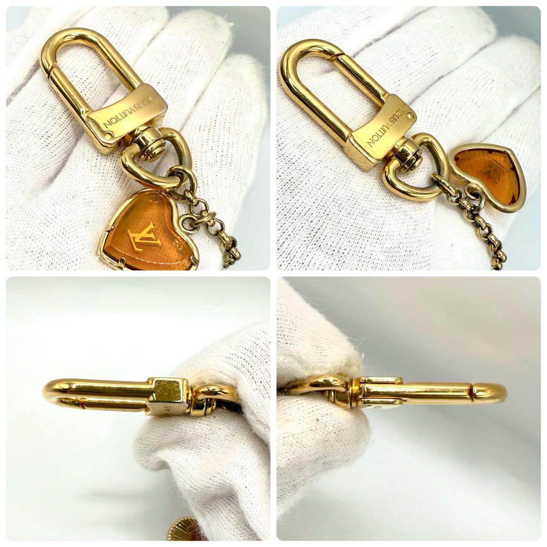 【鑑定済】 ルイヴィトン ビジューサック・シェンヌビーフルール バッグチャーム