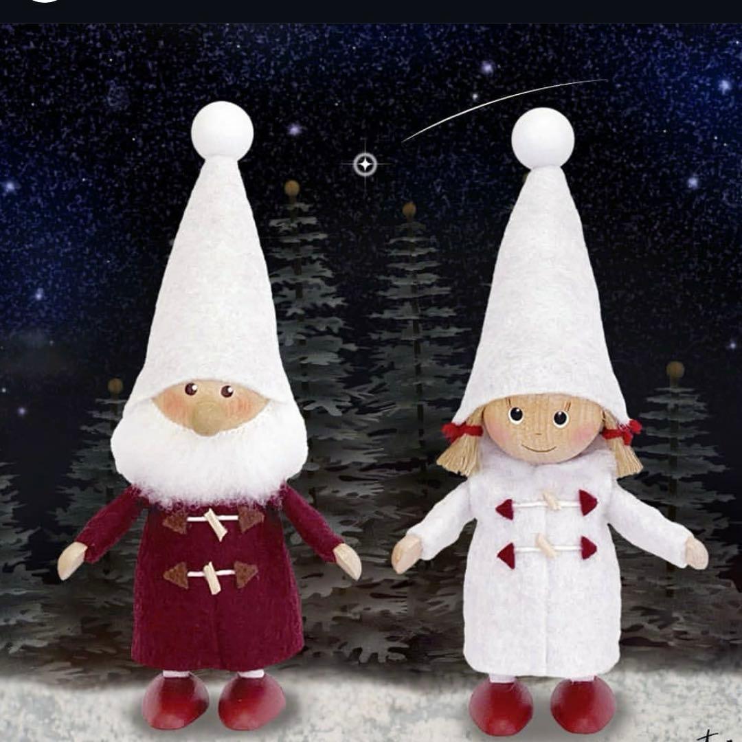 ノルディカニッセ　ダッフルコート　女の子　サンタ　クリスマス　北欧　ニッセ