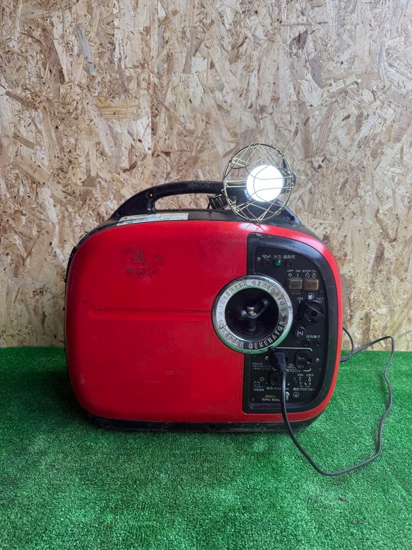 整備済 新ダイワ ポータブル発電機 iEG1600M 防災 レジャー 防音 軽量