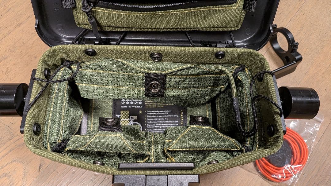 Wilier8008さん専用 ROUTE WERKS ハンドルバーバッグ