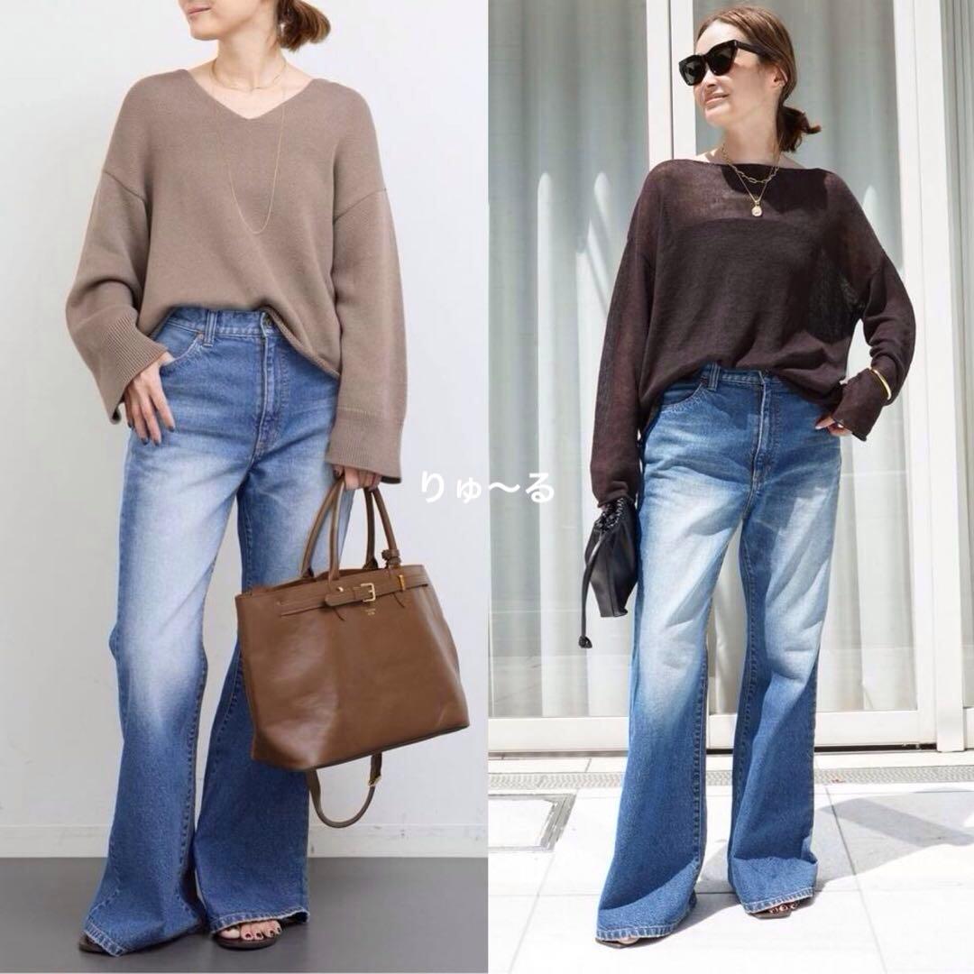 1回短時間⭐️31900円⭐️ドゥーズィエムクラス アティックバイジョンブル デニム