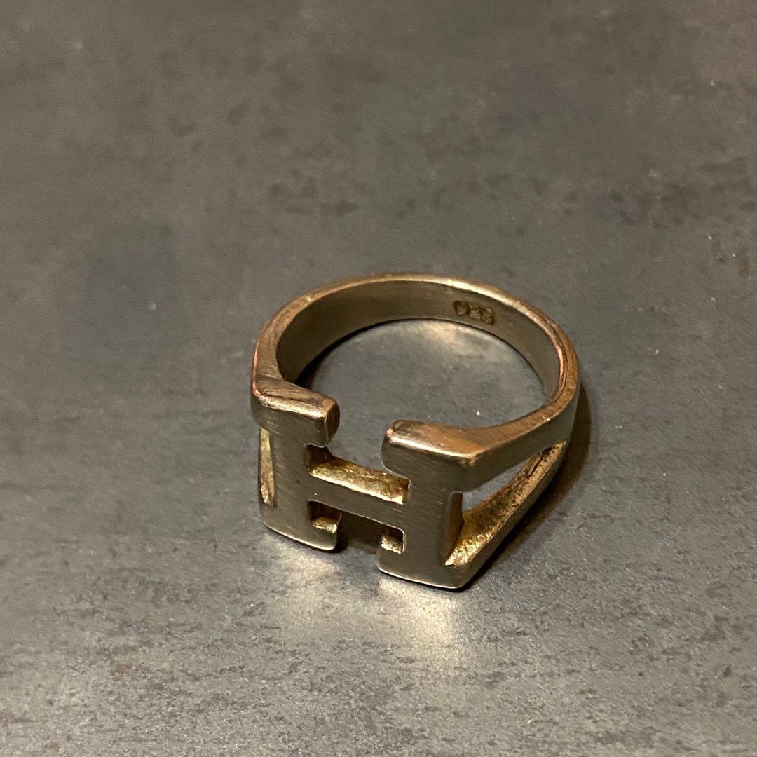 SILVER925 H DESIGN RING/シルバー/リング