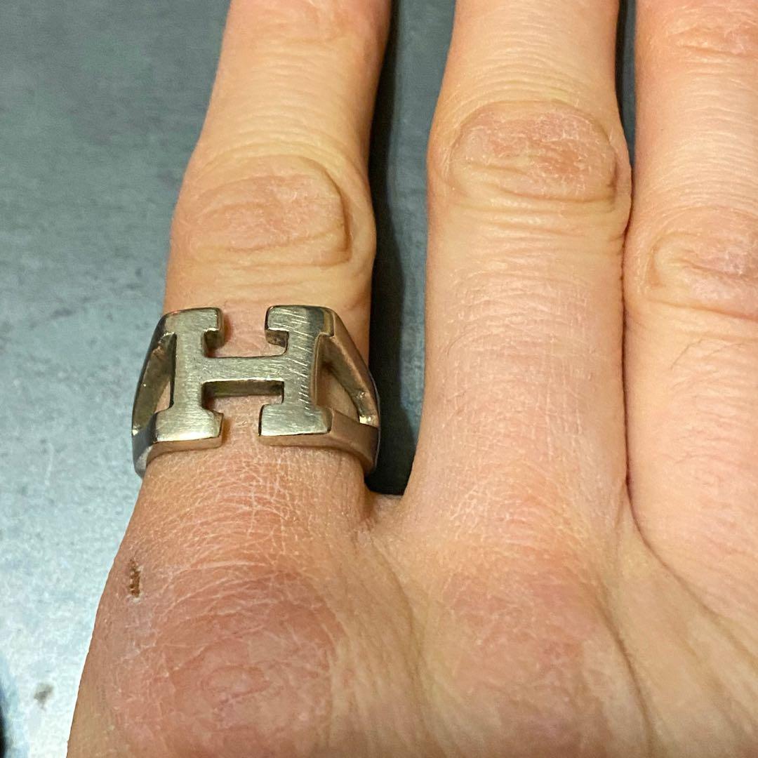 SILVER925 H DESIGN RING/シルバー/リング