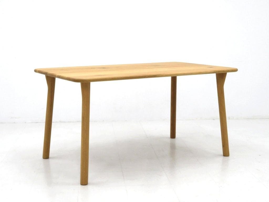 展示品　カンディハウス　オーク材　無垢材　ダイニングテーブル　ナラ材　北欧