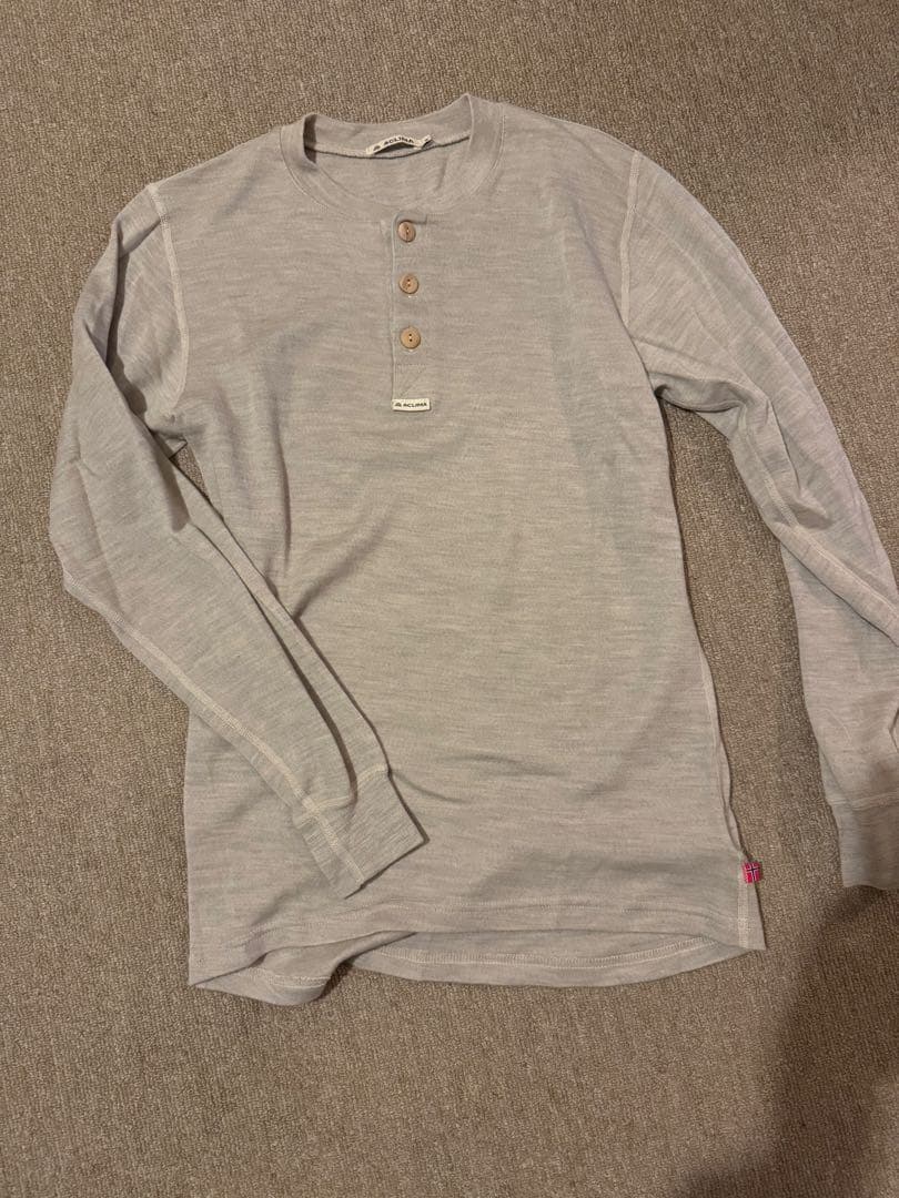 [and T] ACLIMA アクリマ グランダッドシャツ　M