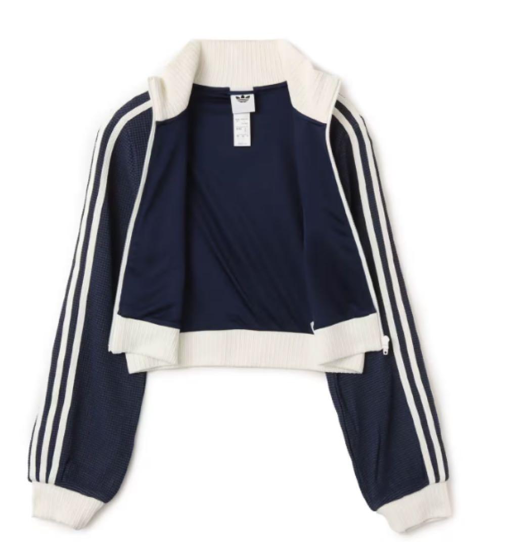 アディダス　クロップトラックトップ　ジャージ　M