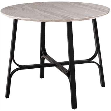 【メーカー直送】東谷PT-787LGY ラウンドテーブル