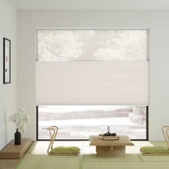 未使用　ハニカムシェード　シアーアイボリー　85.3×182