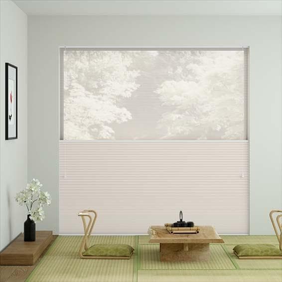 未使用　ハニカムシェード　シアーアイボリー　85.3×182