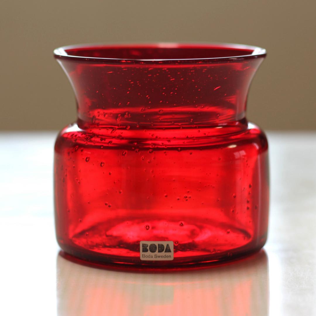 【貴重・記念品】Erik Hoglund エリックホグラン　花瓶/花器　ガラス